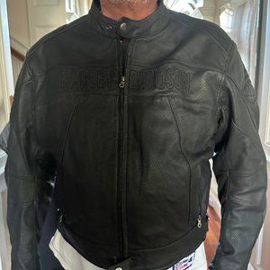 Vintage Harley Davidson Leather Motorcycle Jacket sz XXXL